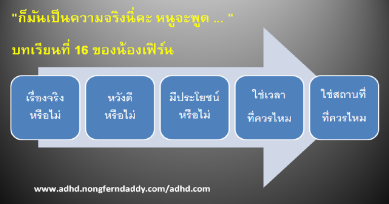 ก็มันเป็นความจริงนี่คะ